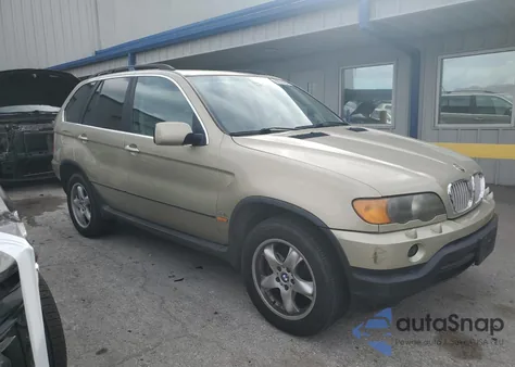 2001 BMW X5 4.4I z USA, uszkodzony, nr VIN WBAFB33501LH18659